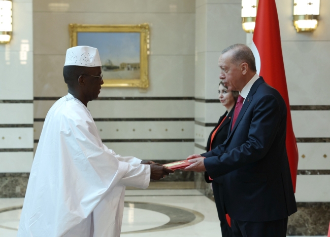 Büyükelçilerden Cumhurbaşkanı Erdoğan'a güven mektubu