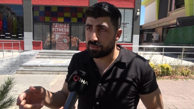 Diyarbakır’da sporculara fitness vurgunu
