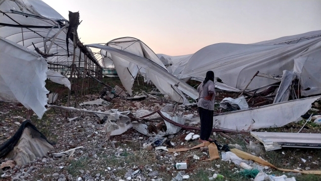 Palet fabrikasında korkutan patlama