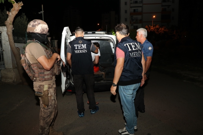 Mersin'de PKK/KCK'ya gece operasyonu