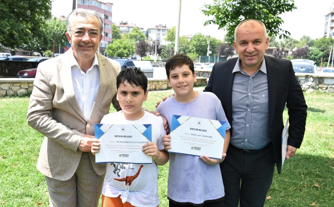 Kulaçları atıp sertifikaları kaptılar