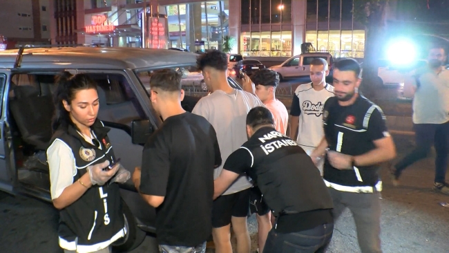 İstanbul'da narkotik uygulaması yapıldı