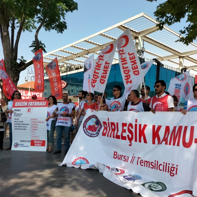 Birleşik KAMU-İŞ: "Sen ben yok hepimiz eziliyoruz!"