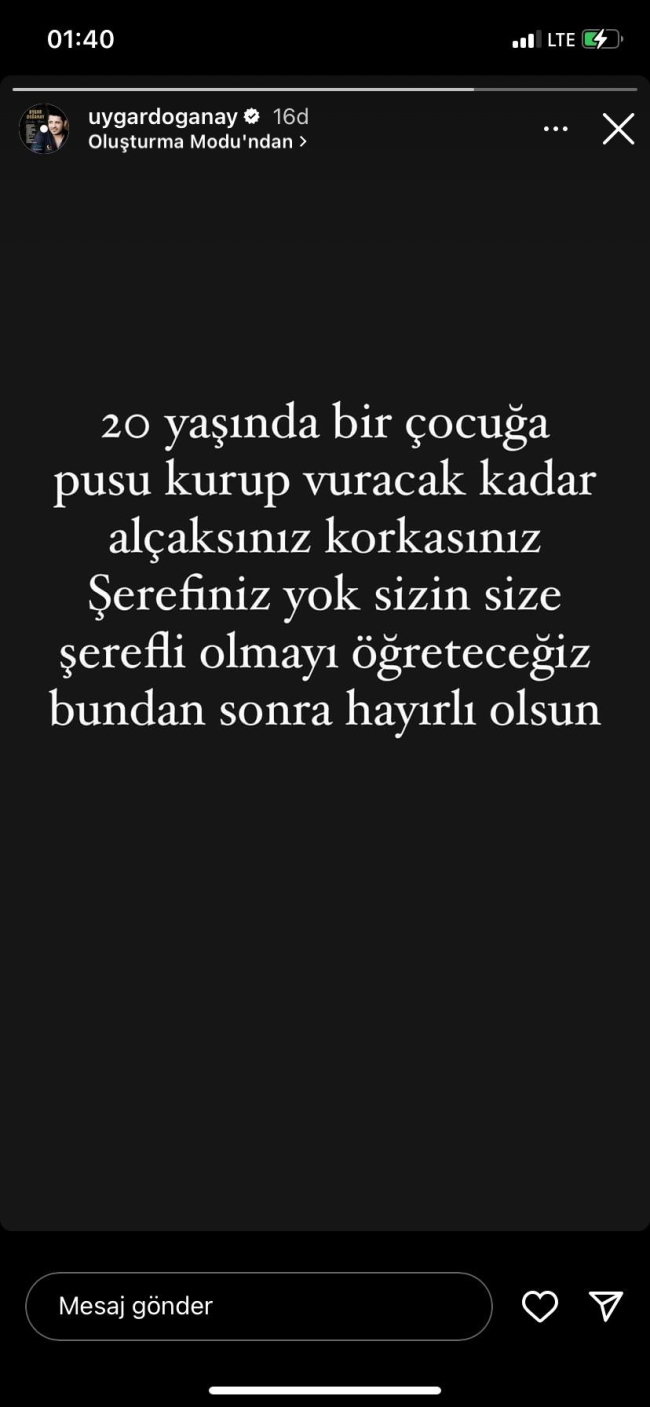 Genç şarkıcıya sahne çıkışı silahlı saldırı