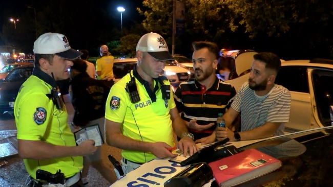 Trafik kurallarına uymayan sürücülere ceza yağdı