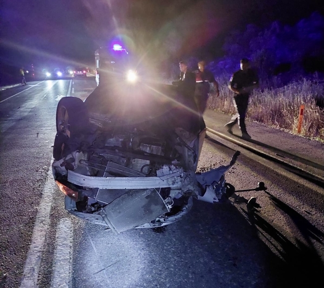 Antalya'da feci kaza!