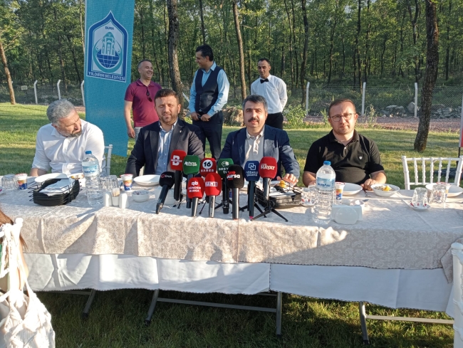 Bursa basını Cumalıkızık Orman Parkı'nda ağırlandı