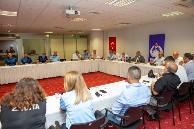 Zabıtada gündem Bursa’nın esenliği