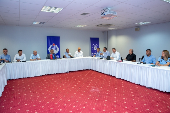Zabıtada gündem Bursa’nın esenliği