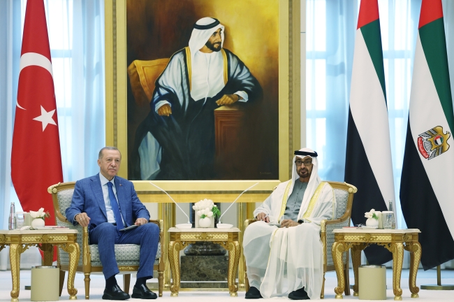 Cumhurbaşkanı Erdoğan, BAE'de