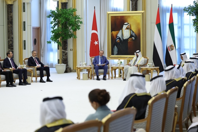 Cumhurbaşkanı Erdoğan, BAE'de