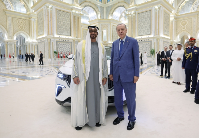 Cumhurbaşkanı Erdoğan, BAE'de