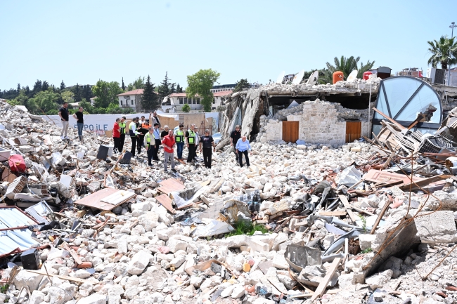 Tarihi enkazda lazerle 207 milyon nokta ölçümü