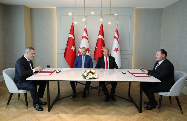 Türkiye ile KKTC arasında iki anlaşma! İmzalar atıldı