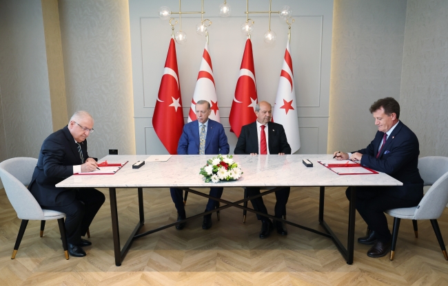 Türkiye ile KKTC arasında iki anlaşma! İmzalar atıldı