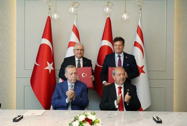 Türkiye ile KKTC arasında iki anlaşma! İmzalar atıldı