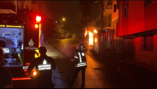 İstanbul'da elektrik panosu patladı