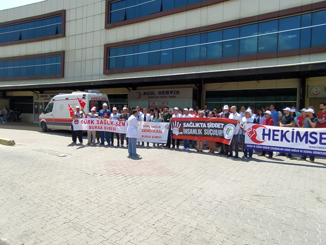 Gemlik Devlet Hastanesi'nde silahlı dehşet!