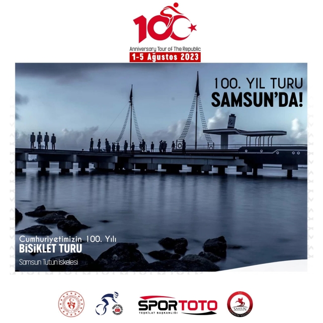 "100. Yıl Bisiklet Turu" 3-4 Ağustos'ta Samsun'da