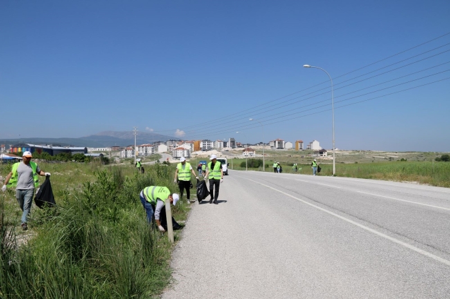 Kütahya OSB'den çöp toplama etkinliği