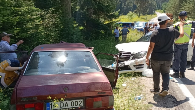 Bolu'da dağ çileği toplayan 2 kişi yaralandı