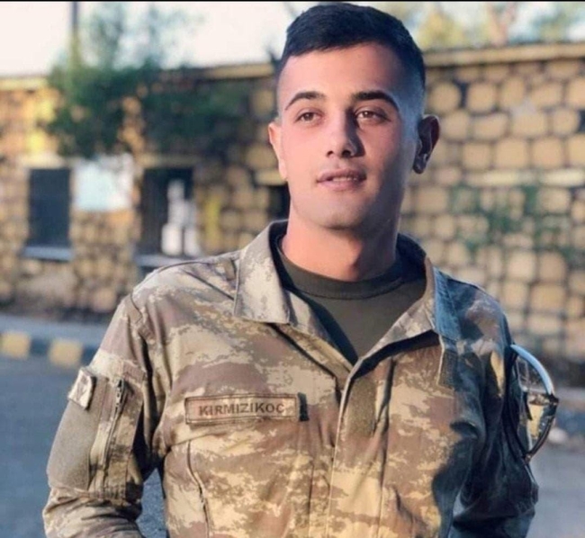 Şehit Enes Kırmızıkoç son yolculuğuna uğurlandı
