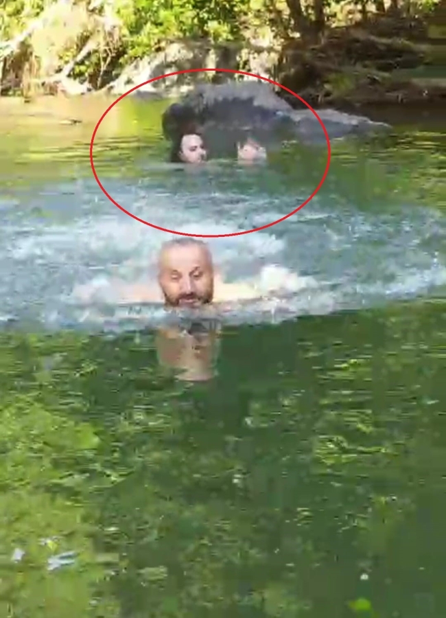 Serinlemek için girdiği derede canından oldu!