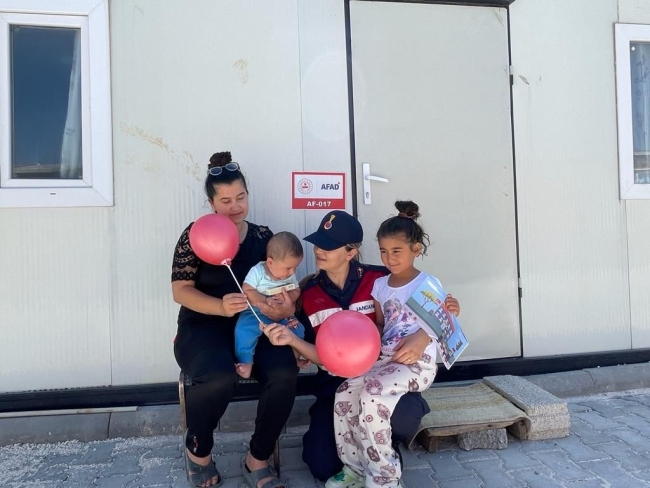 Jandarma KADES hakkında bilgilendirme yaptı