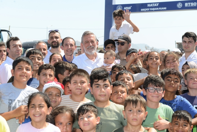 BTSO Geçici Yaşam Alanı 4 Bine Yakın Afetzedeyi Ağırlıyor