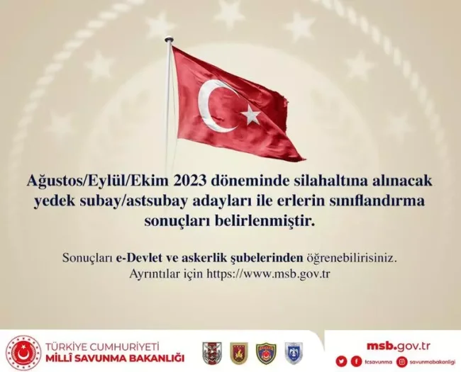 Askerlik yerleri açıklandı!