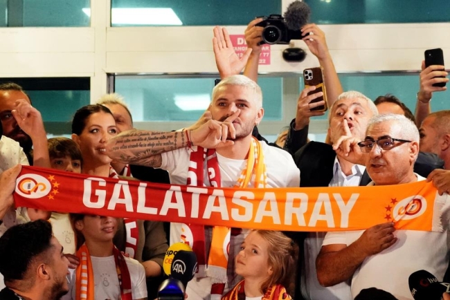Mauro Icardi, İstanbul’a geldi