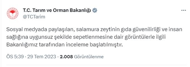 Zeytin sepetleme görüntüsü büyük tepki çekmişti! İnceleme başlatıldı