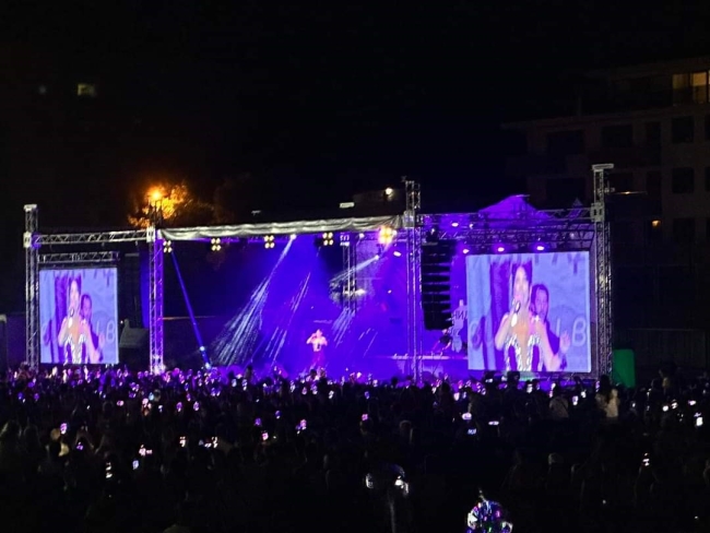 Hande Yener komşuyu salladı