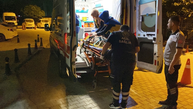 Pikabın çarptığı motosiklet sürücüsü can verdi!
