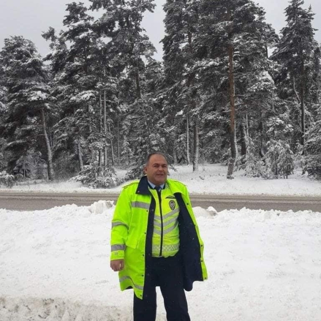 Baraj göletinde boğulan polis memuruna veda