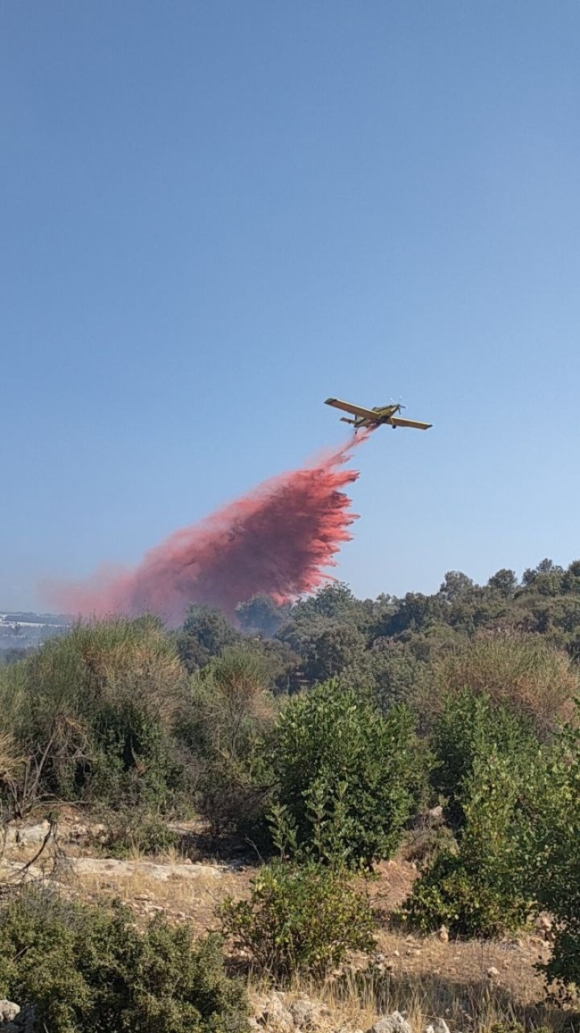 Antalya’daki orman yangını kontrol altına alındı