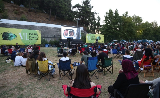 Çalı'da film şöleni sona erdi