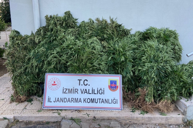 İzmir'de dron destekli uyuşturucu operasyonu!