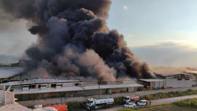 Bursa'da fabrika yangınında zarar gören firmalar açıklandı