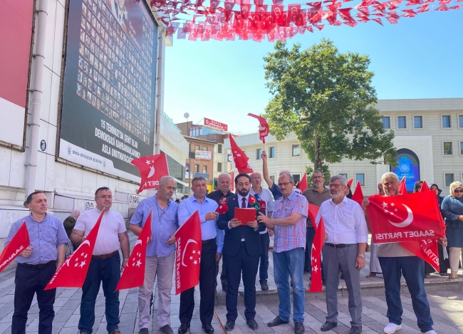 Saadet Partisi Bursa'dan yerele ve iktidara çağrı