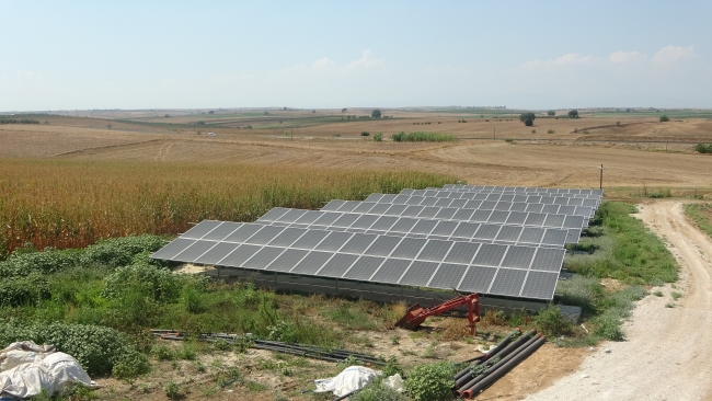 Adanalı çiftçi güneş enerjisiyle üretimine destek sağladı