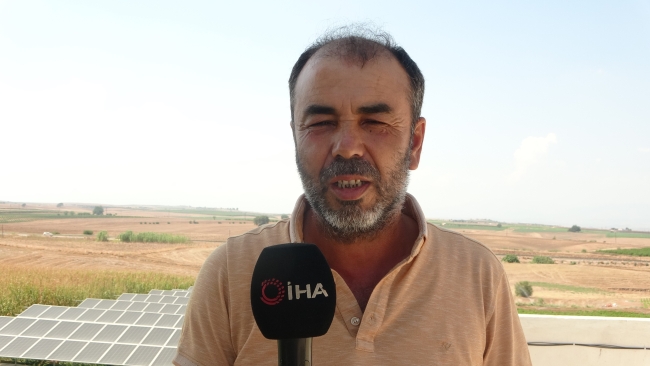 Adanalı çiftçi güneş enerjisiyle üretimine destek sağladı