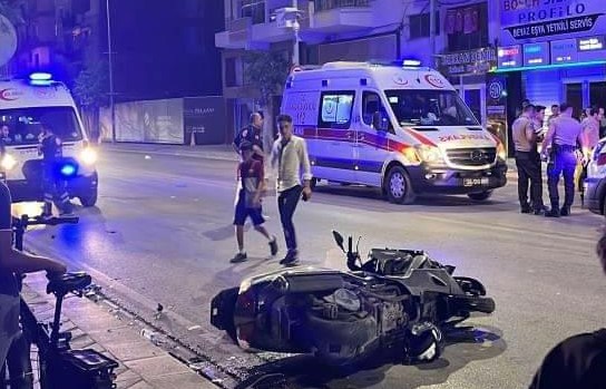 Hatalı dönüş beraberinde kazayı getirdi!