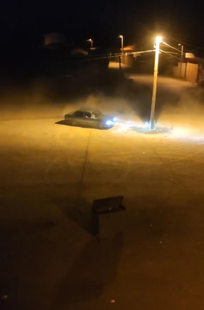 Bursa’daki trafik magandası kamerada