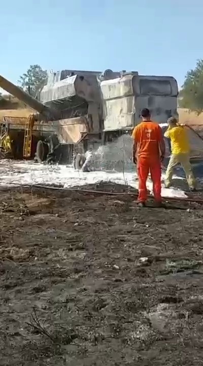 Bursa'da korkutan yangın