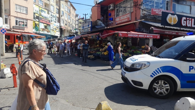 Elektrik tellerindeki patlama vatandaşları korku dolu anlar yaşattı
