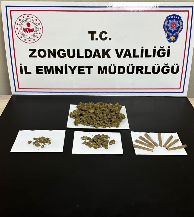 Zonguldak'ta uyuşturucu ile mücadele