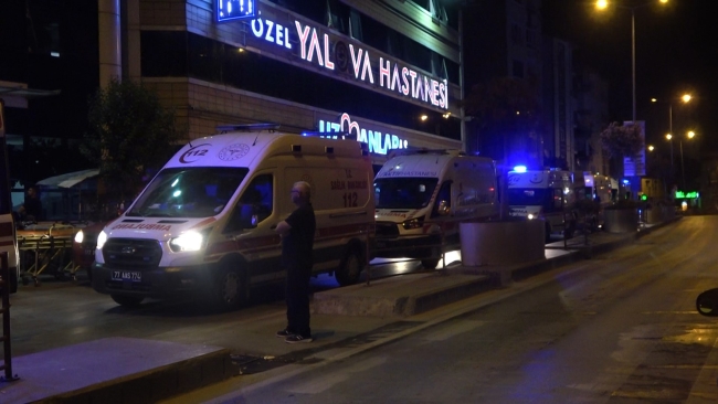 Yalova’da özel hastanede yangın paniği