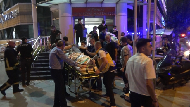 Yalova’da özel hastanede yangın paniği