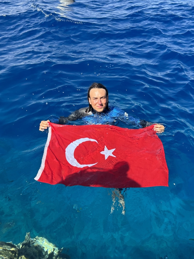 Türk sporcudan Mısır'da Türkiye rekoru